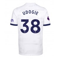 Camisa de time de futebol Tottenham Hotspur Destiny Udogie #38 Replicas 1º Equipamento 2023-24 Manga Curta
